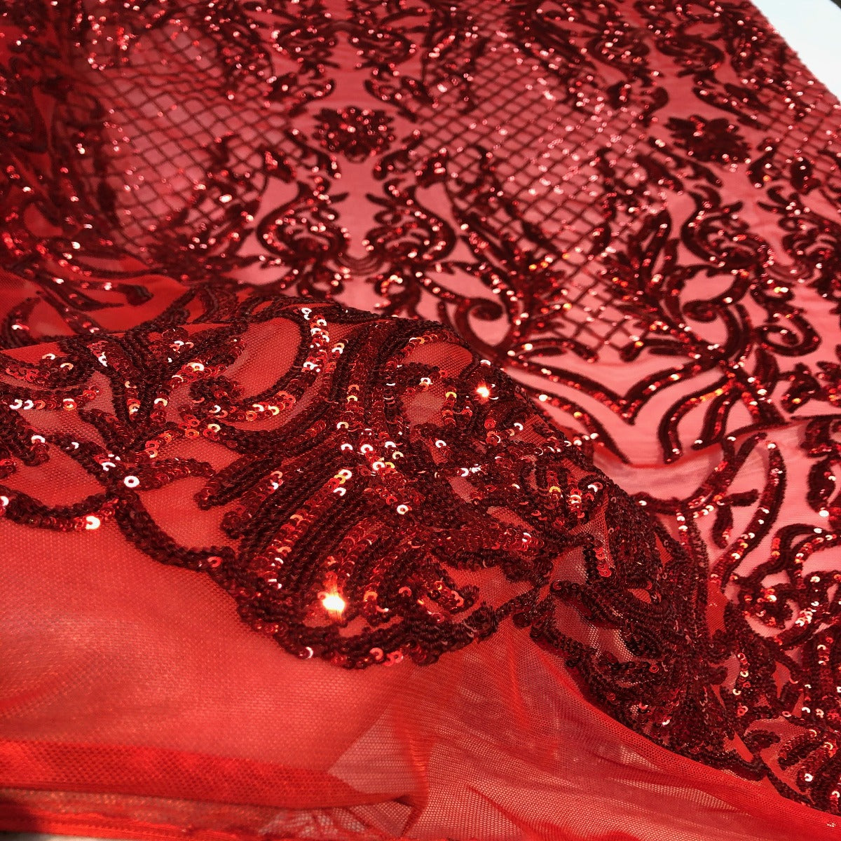 Luna Stretch Sequins Fabric