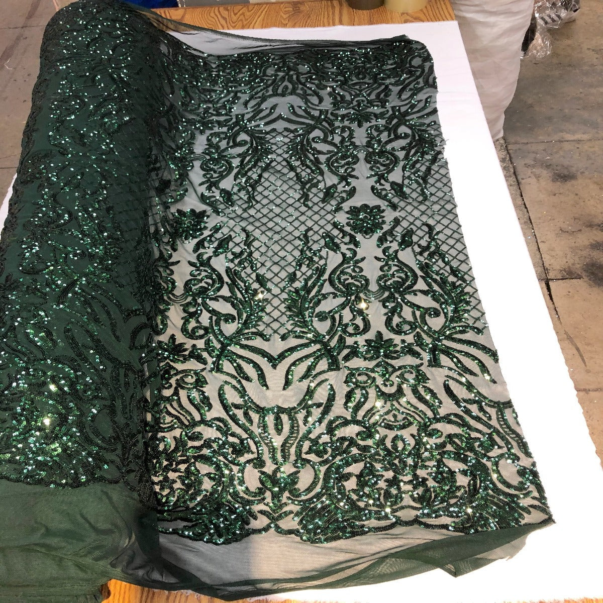 Luna Stretch Sequins Fabric