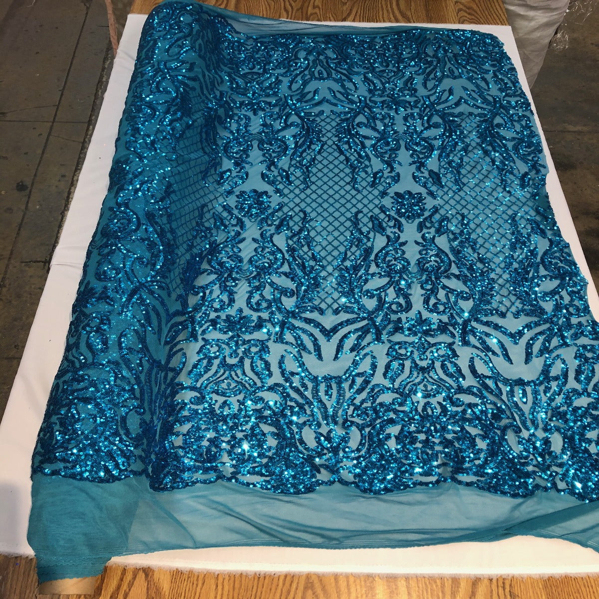 Luna Stretch Sequins Fabric