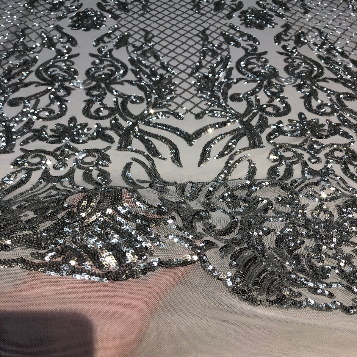 Luna Stretch Sequins Fabric