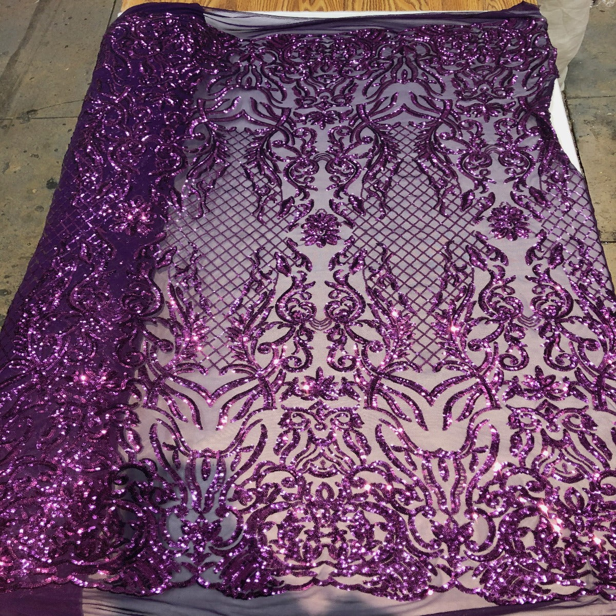 Luna Stretch Sequins Fabric