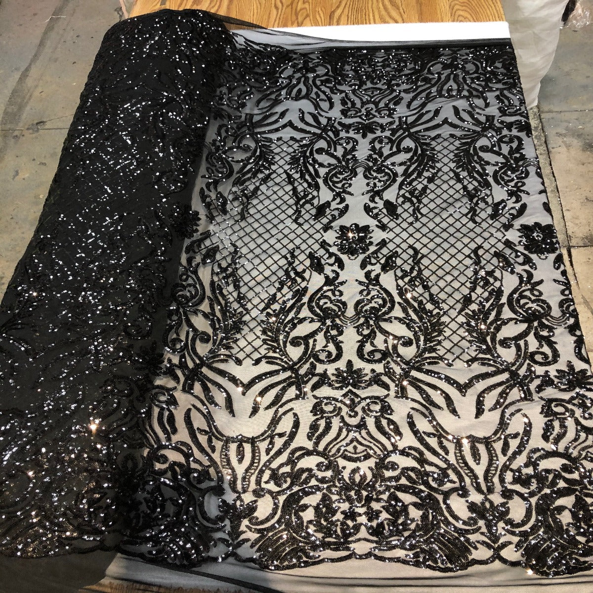 Luna Stretch Sequins Fabric