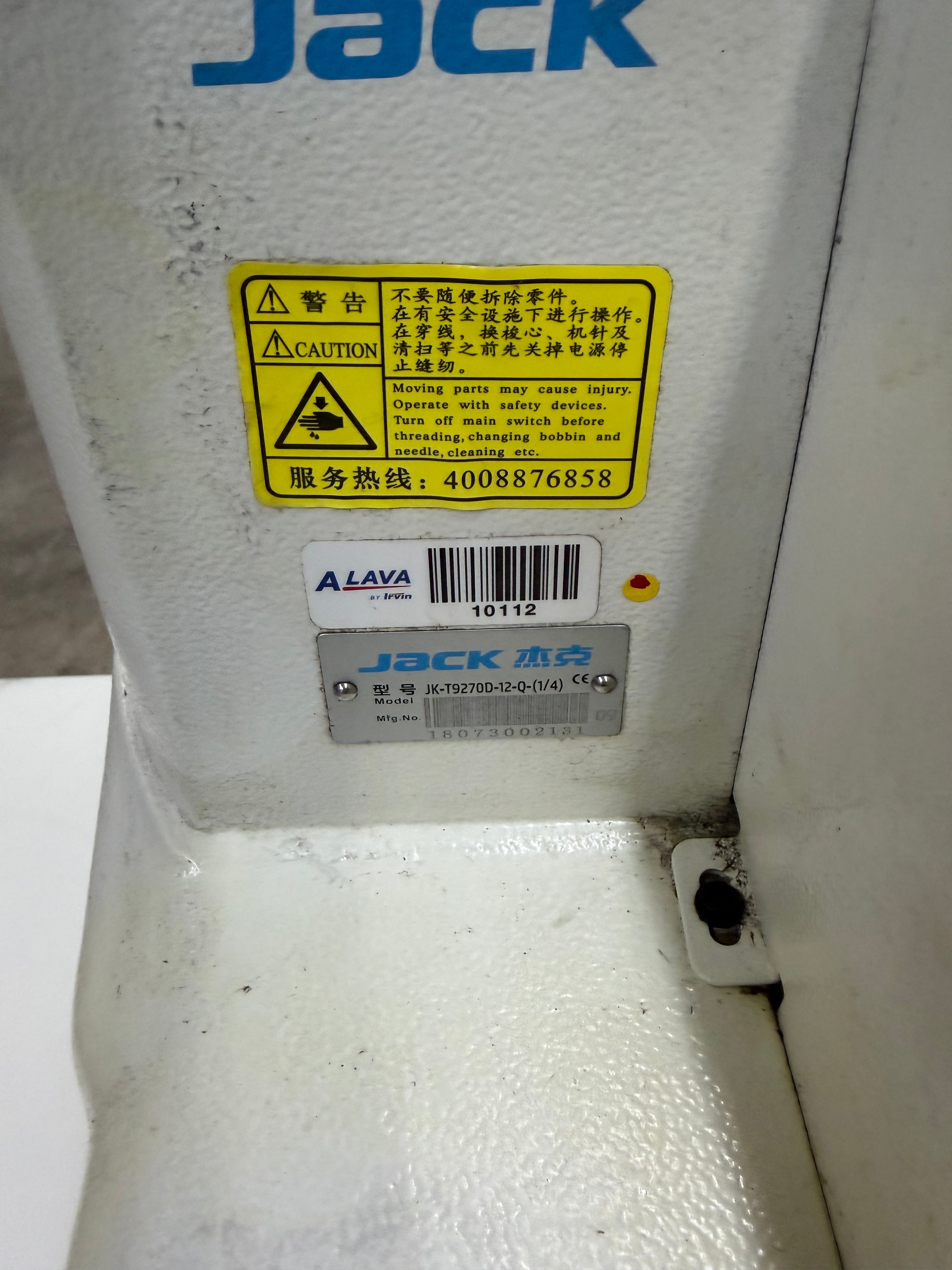 Used Jack JK-T9270D-12-Q-(1/4)