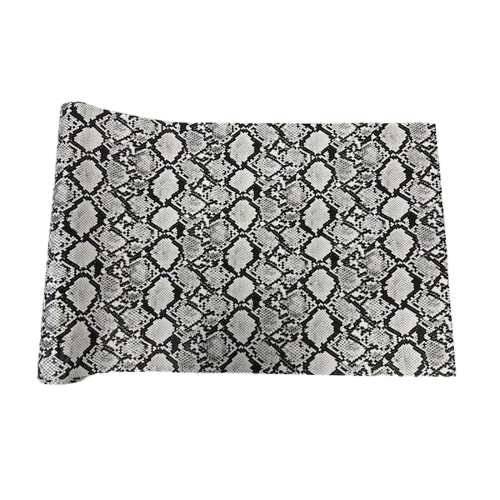 Caicos Snake Skin Faux Leather Vinyl Fabric