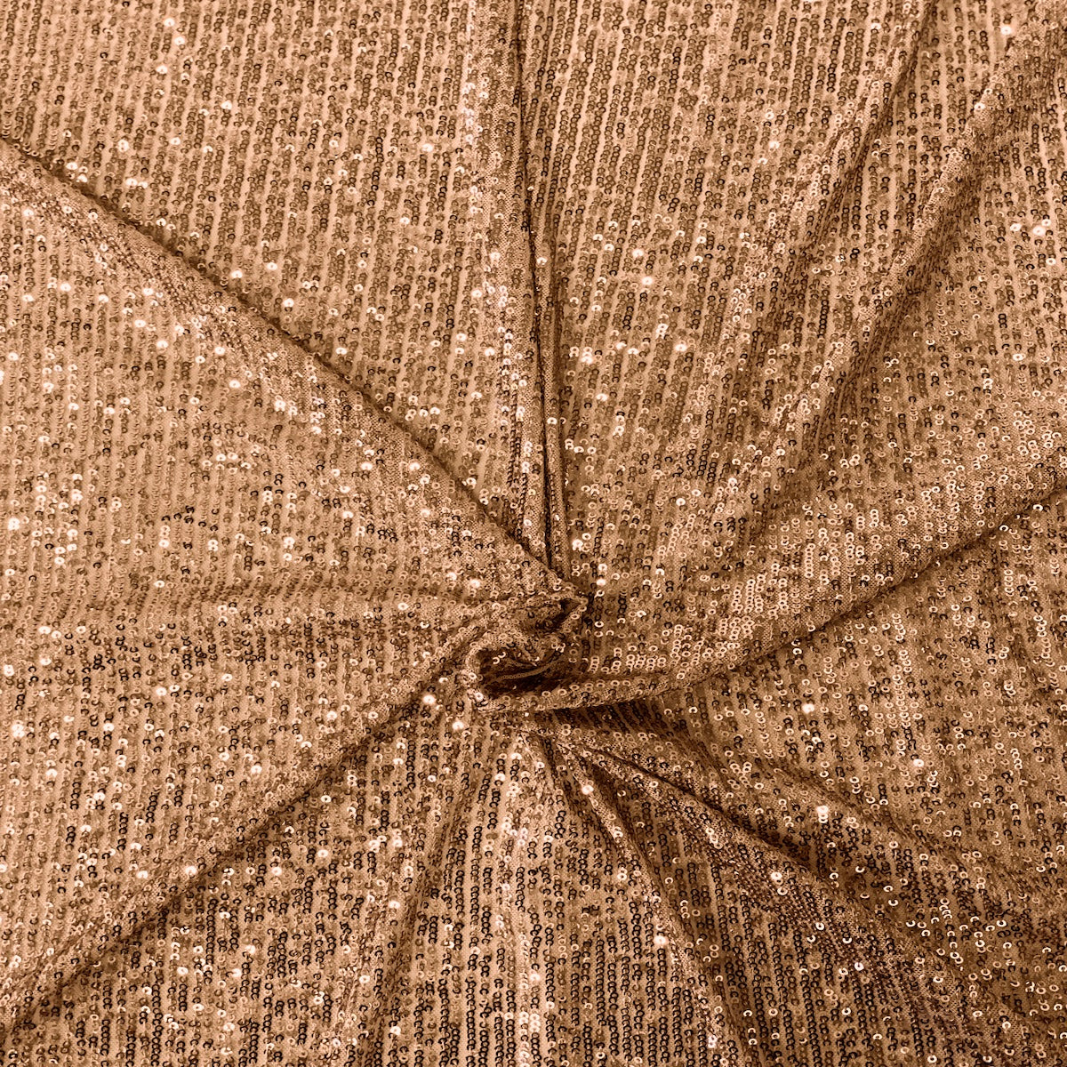 Mille Stripe Stretch Sequins Fabric