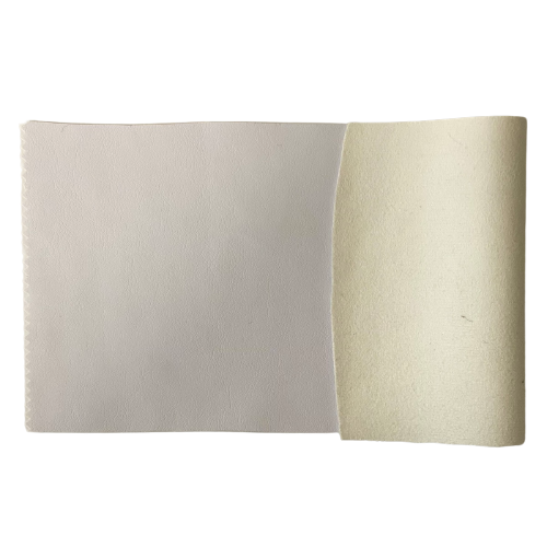Lambskin Stretch Faux Leather With Suede Backing Apparel Fabric