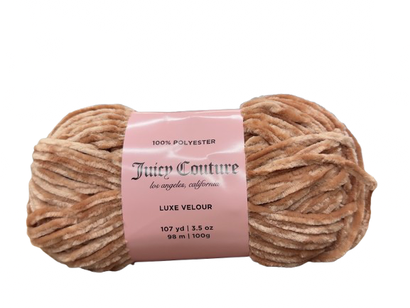 Juicy Couture Luxe Velour Sparkle Yarn - 107 Yards