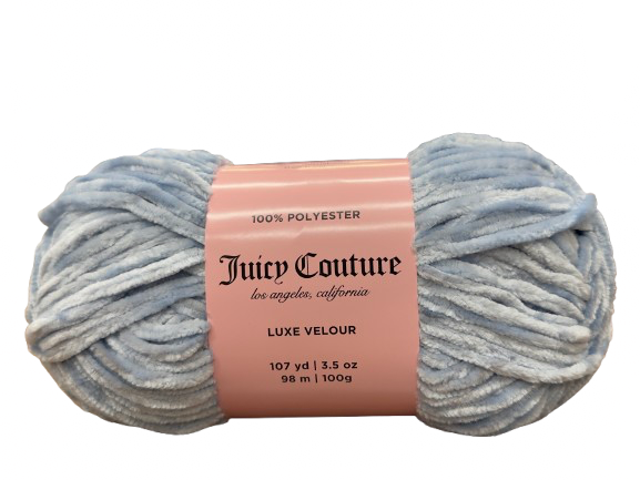 Juicy Couture Luxe Velour Sparkle Yarn - 107 Yards