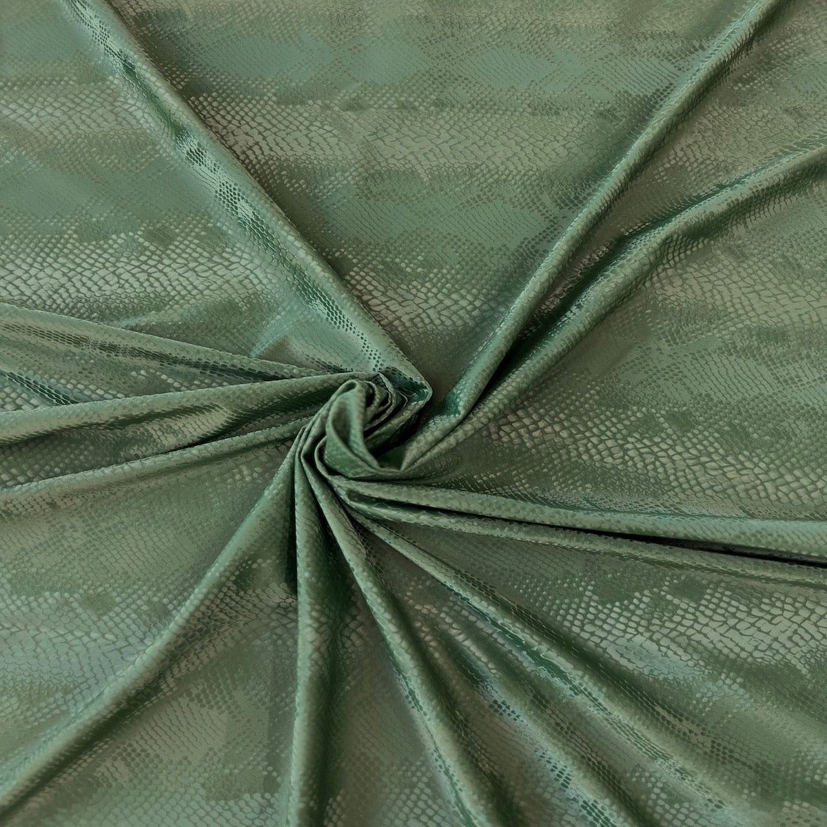 Matte Serpente Snakeskin Spandex Fabric