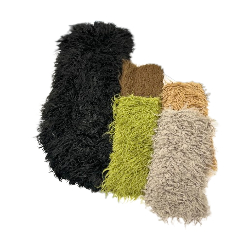Alpaca Long Pile Curly Faux Fur Fabric