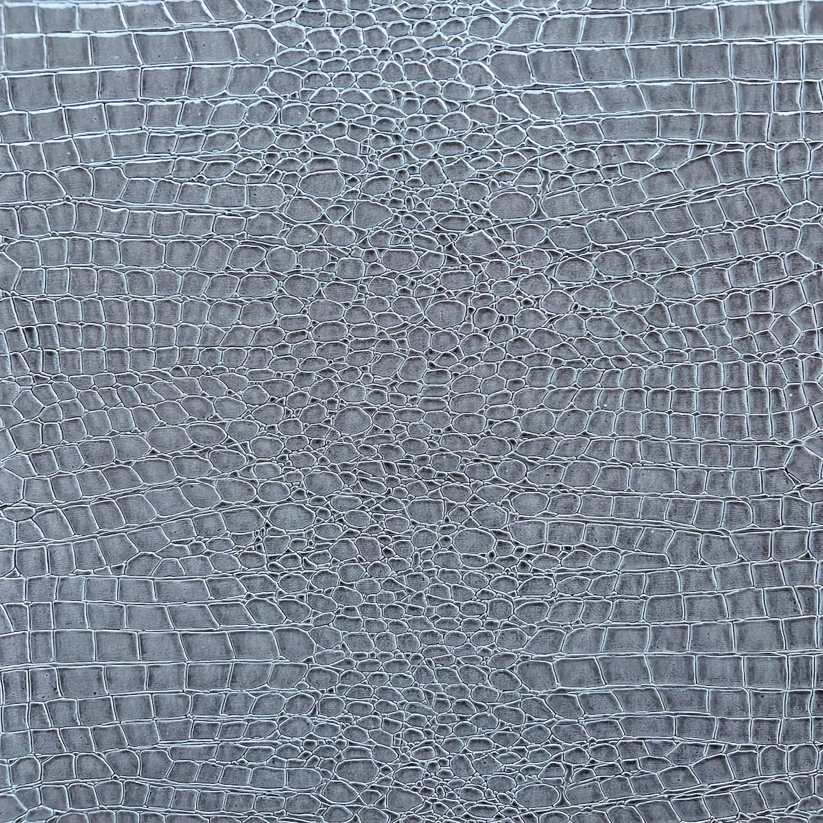 Faux Crocodile Vinyl Fabric