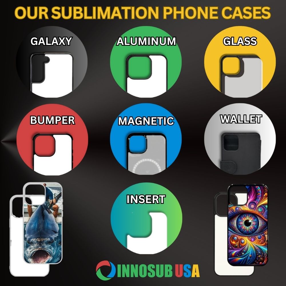 Sublimation Blank Case with Sparkle Inserts for iPhone 11/12