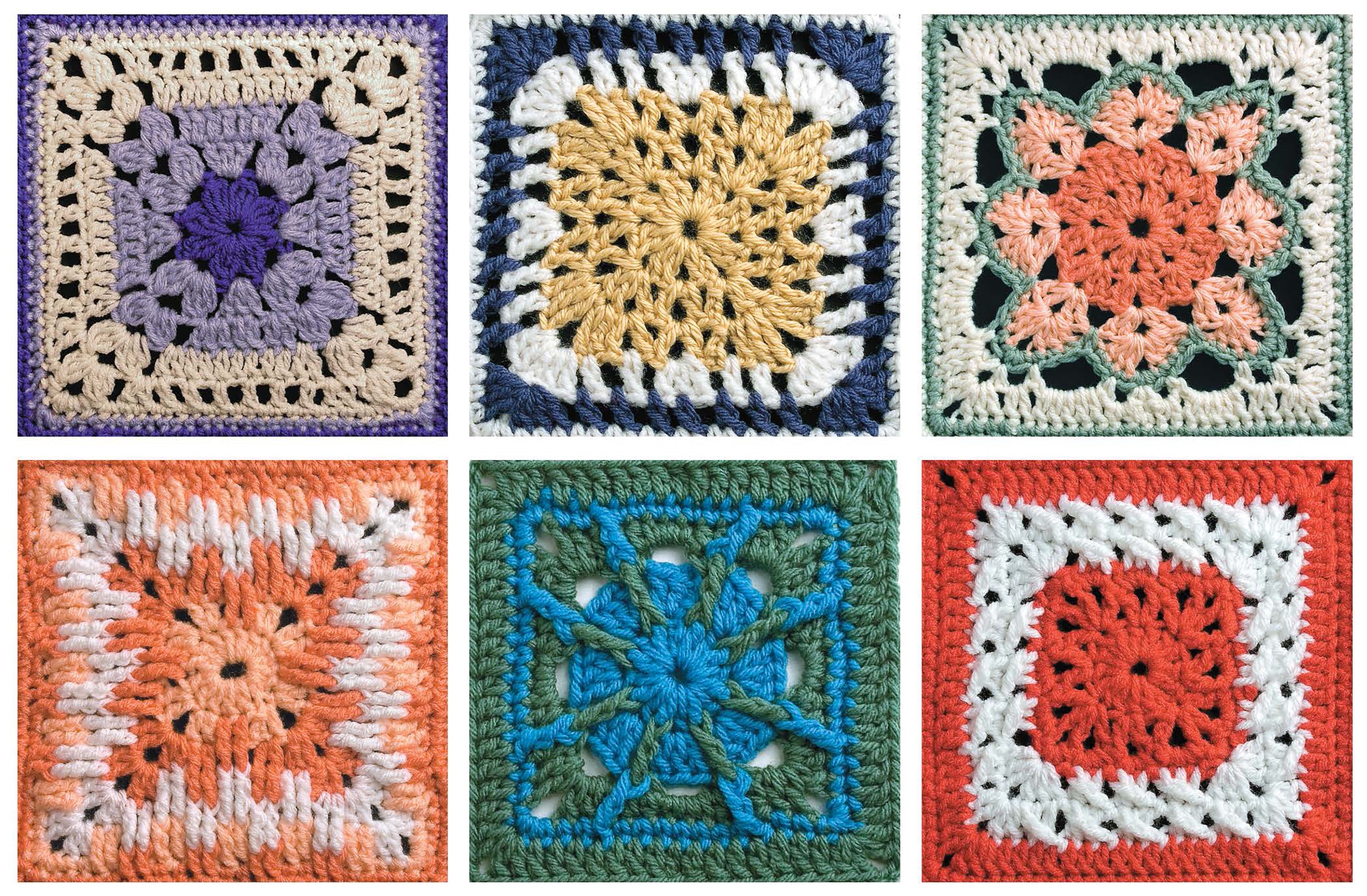 50 Fabulous Crochet Squares