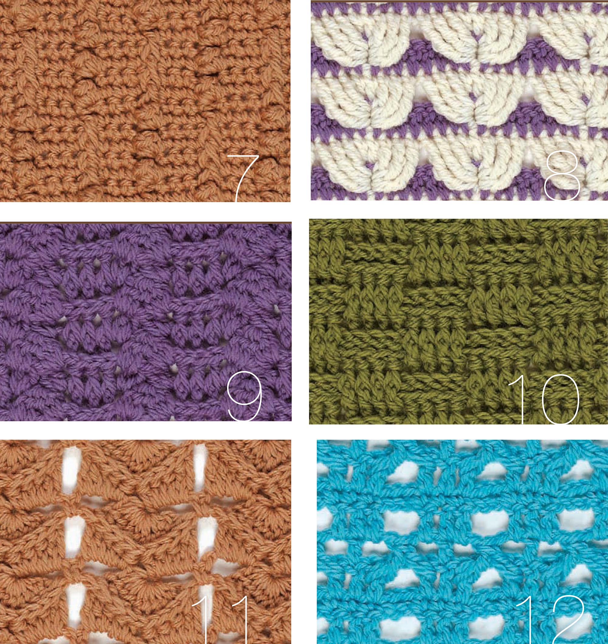 99 Crochet Post Stitches