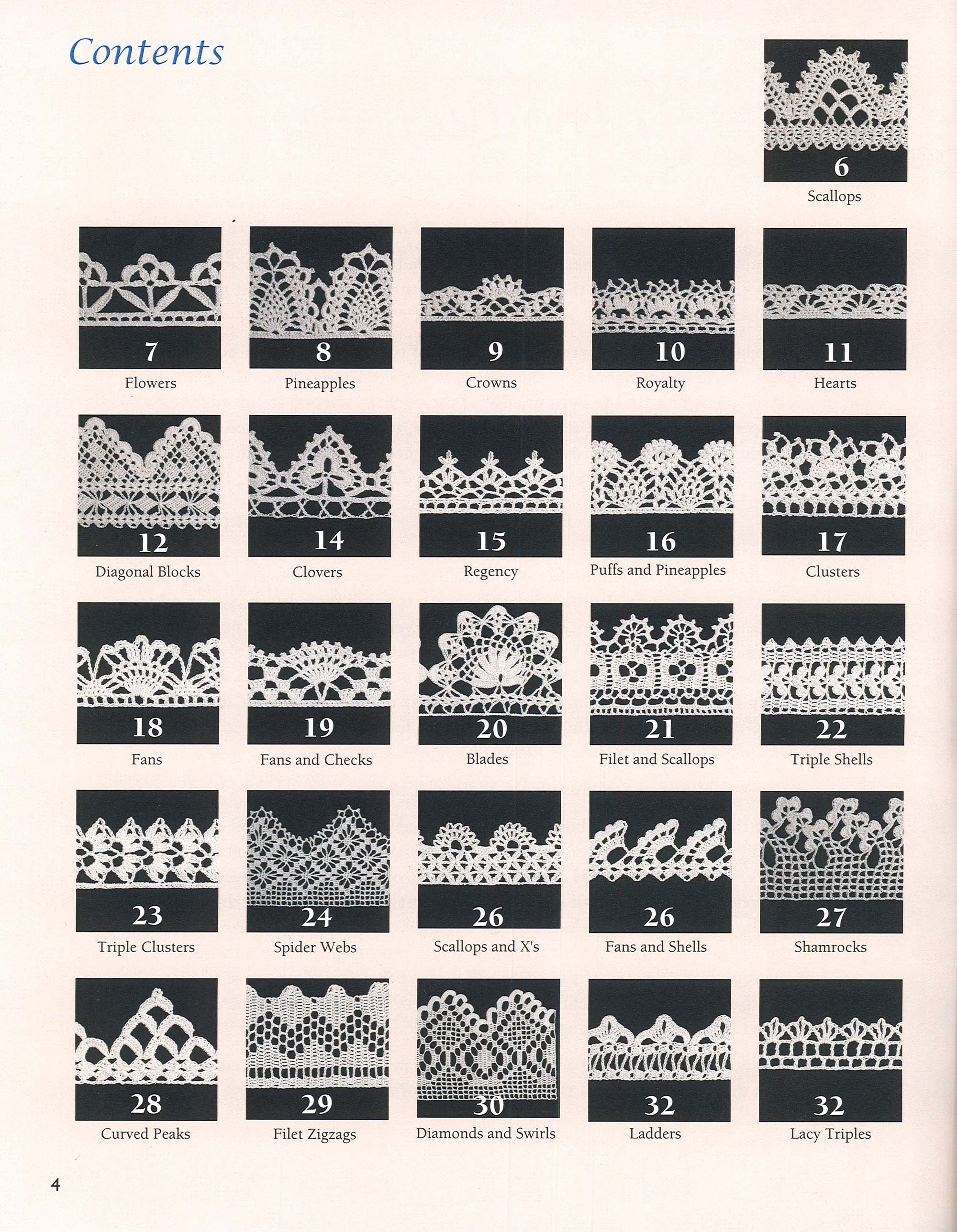 50 Fabulous Thread Crochet Edgings