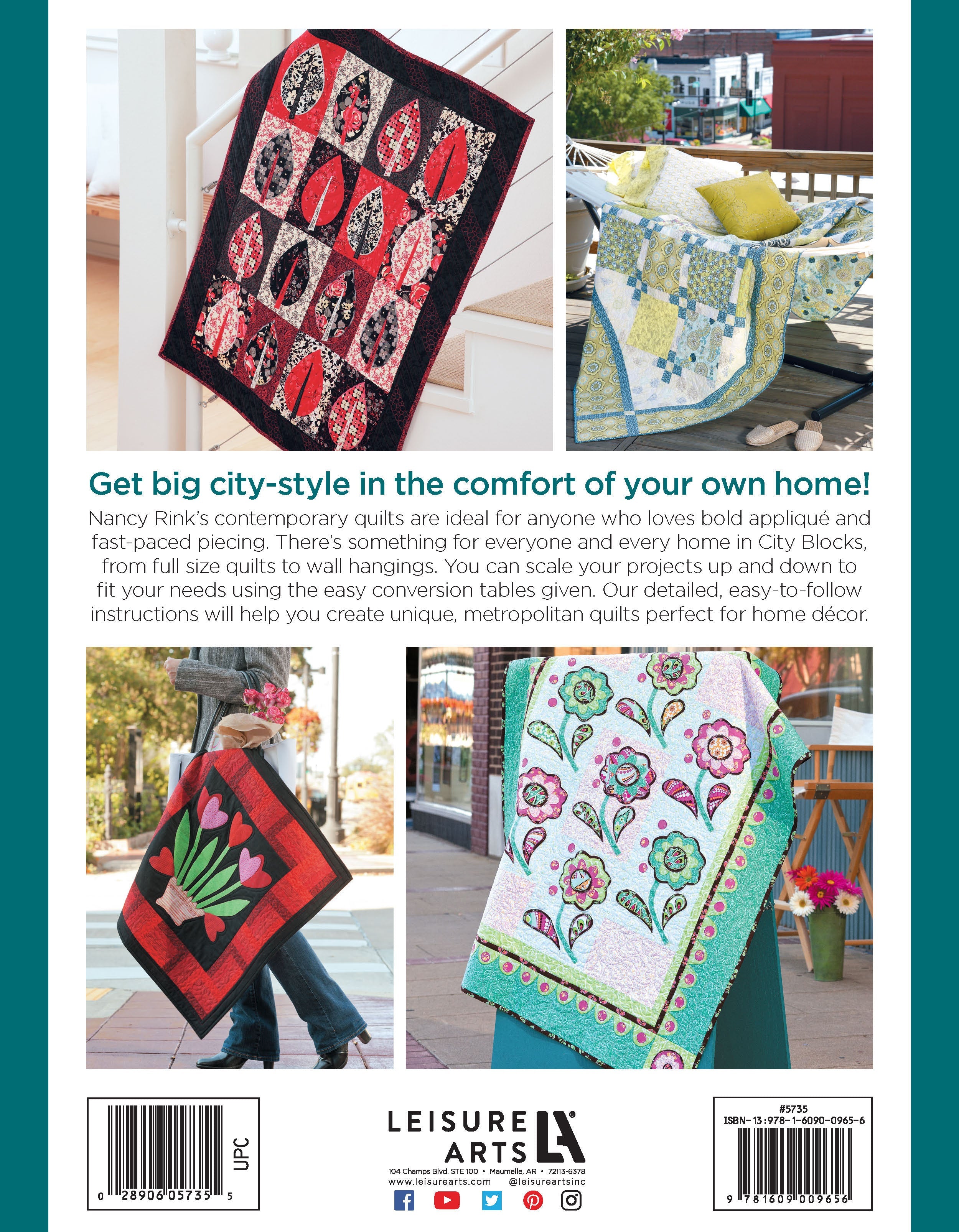 City Walks—10 Contemporary Quilt Designs