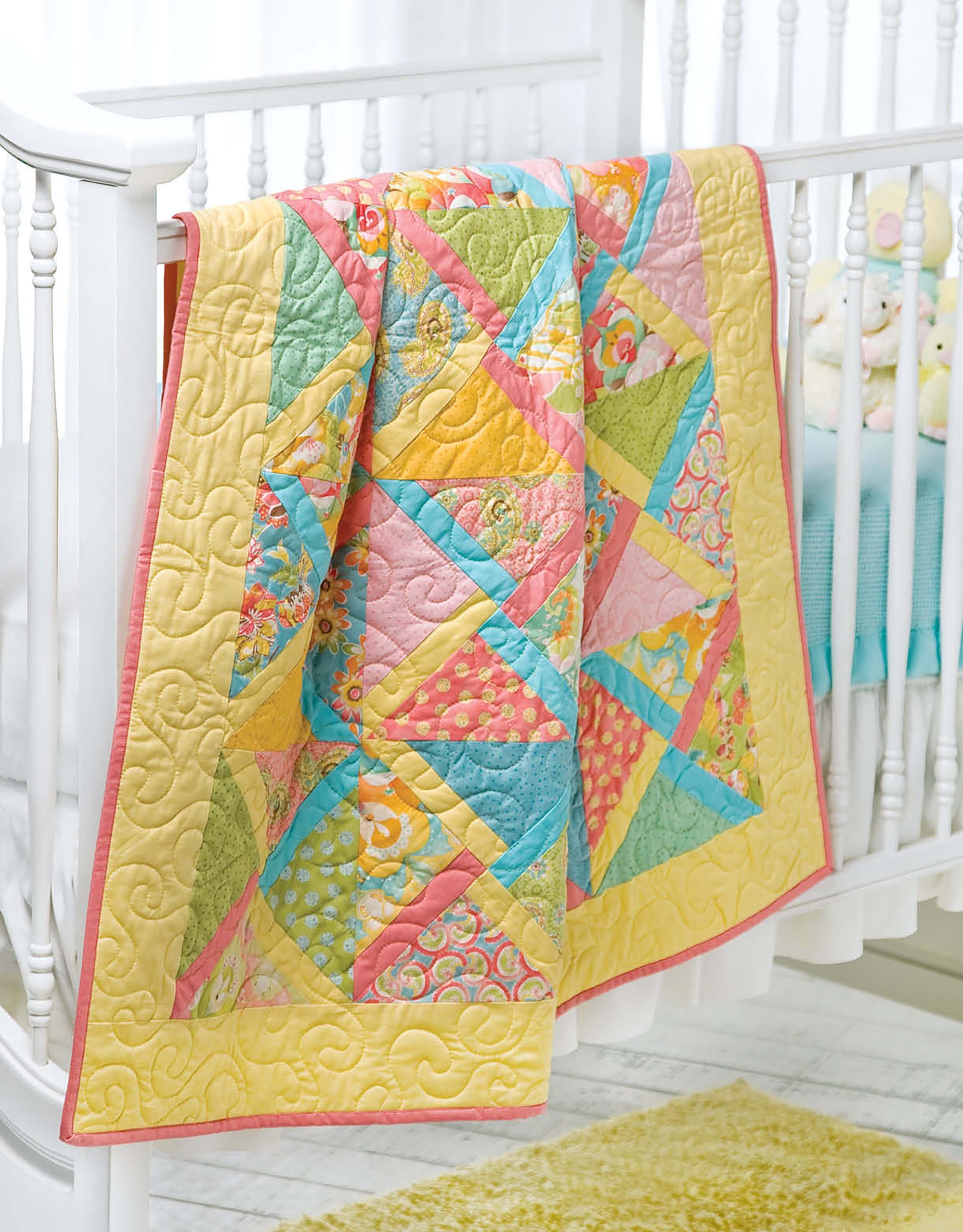 Baby Bright Quilts—Use Pops of Color in Stunning Baby Designs!