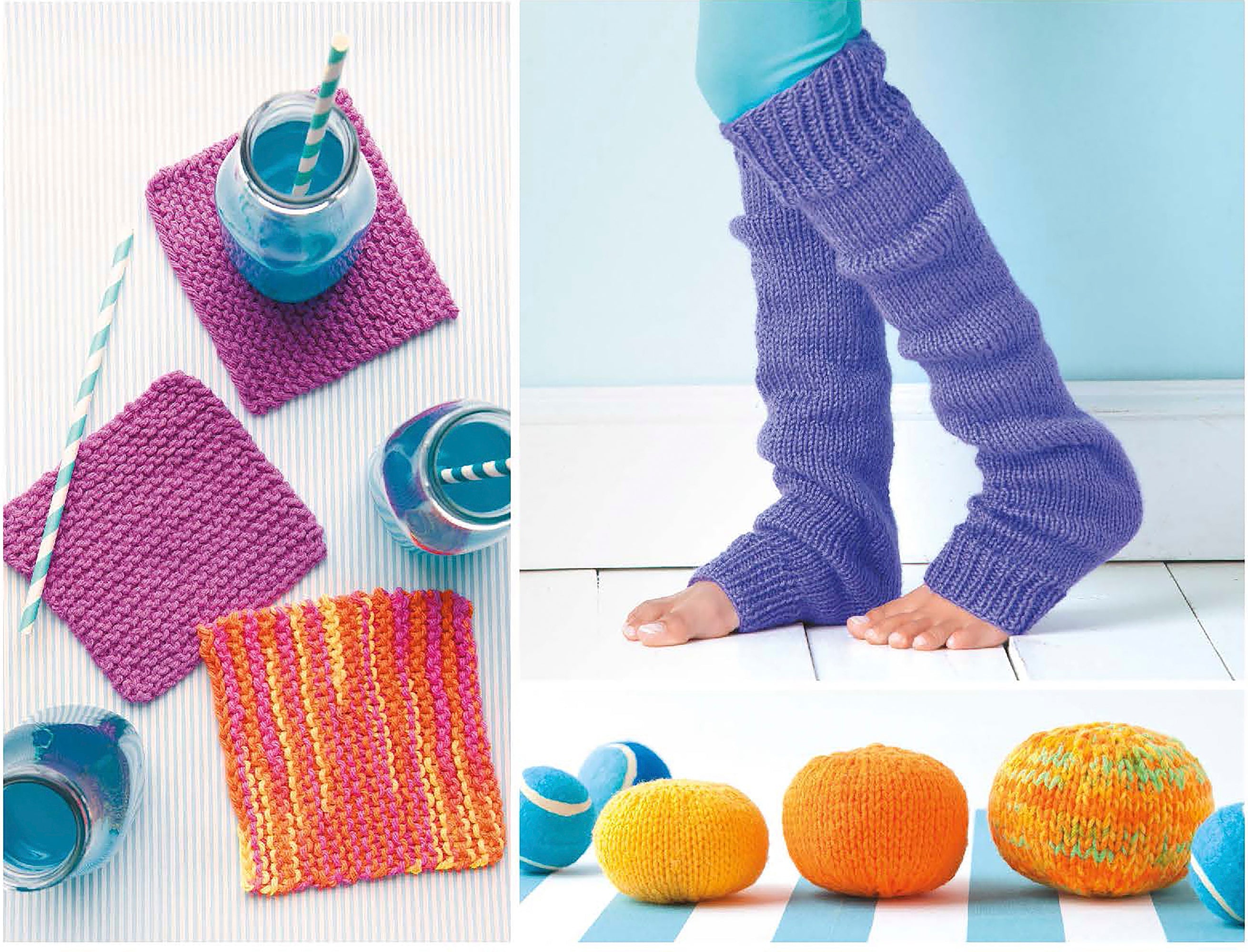 Cool Stuff Teach Me to Knit—13 Projects for Kids 9-14