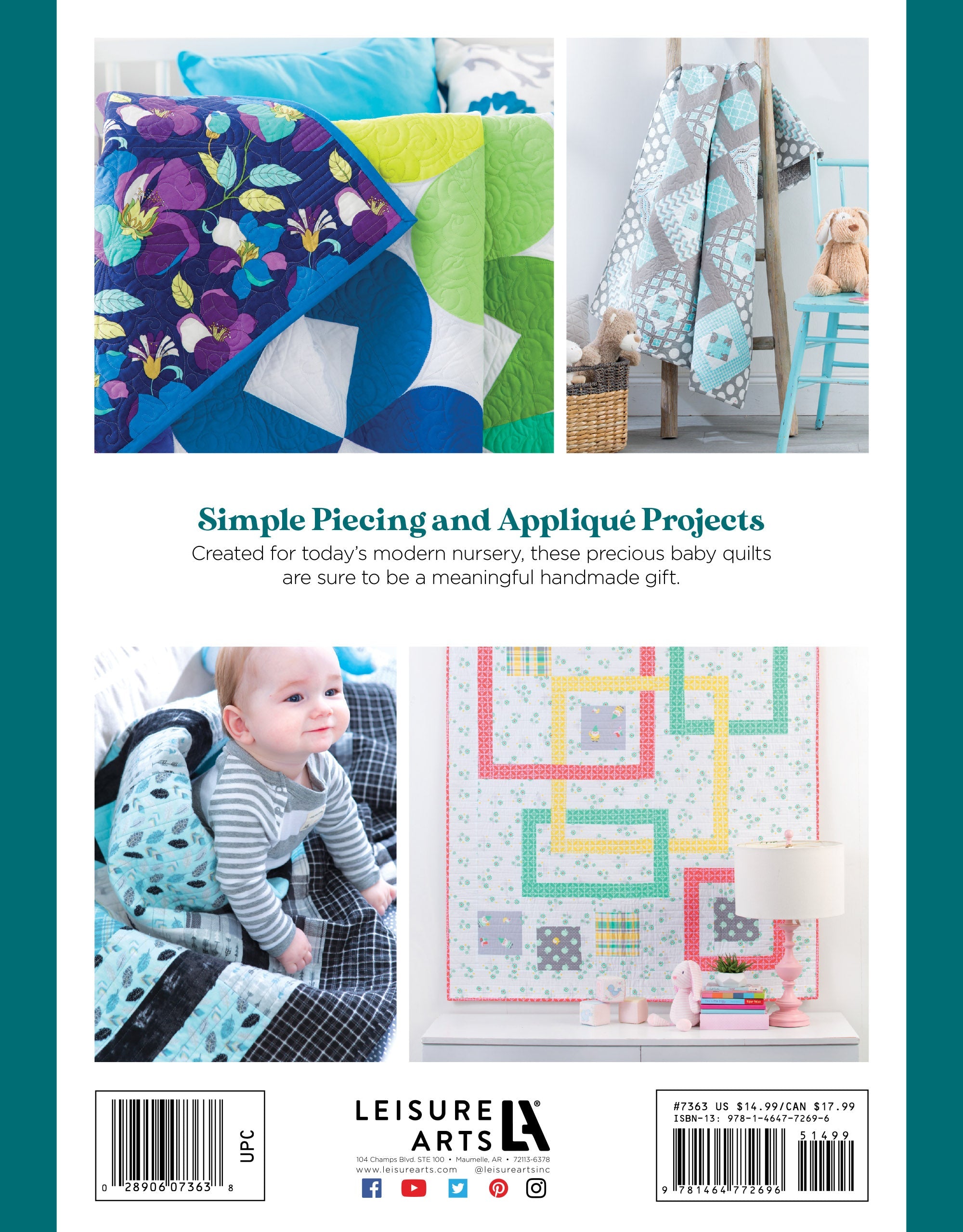 Baby Quilts—7 Modern Designs to Make Great Gifts Plus Bonus Online Projects