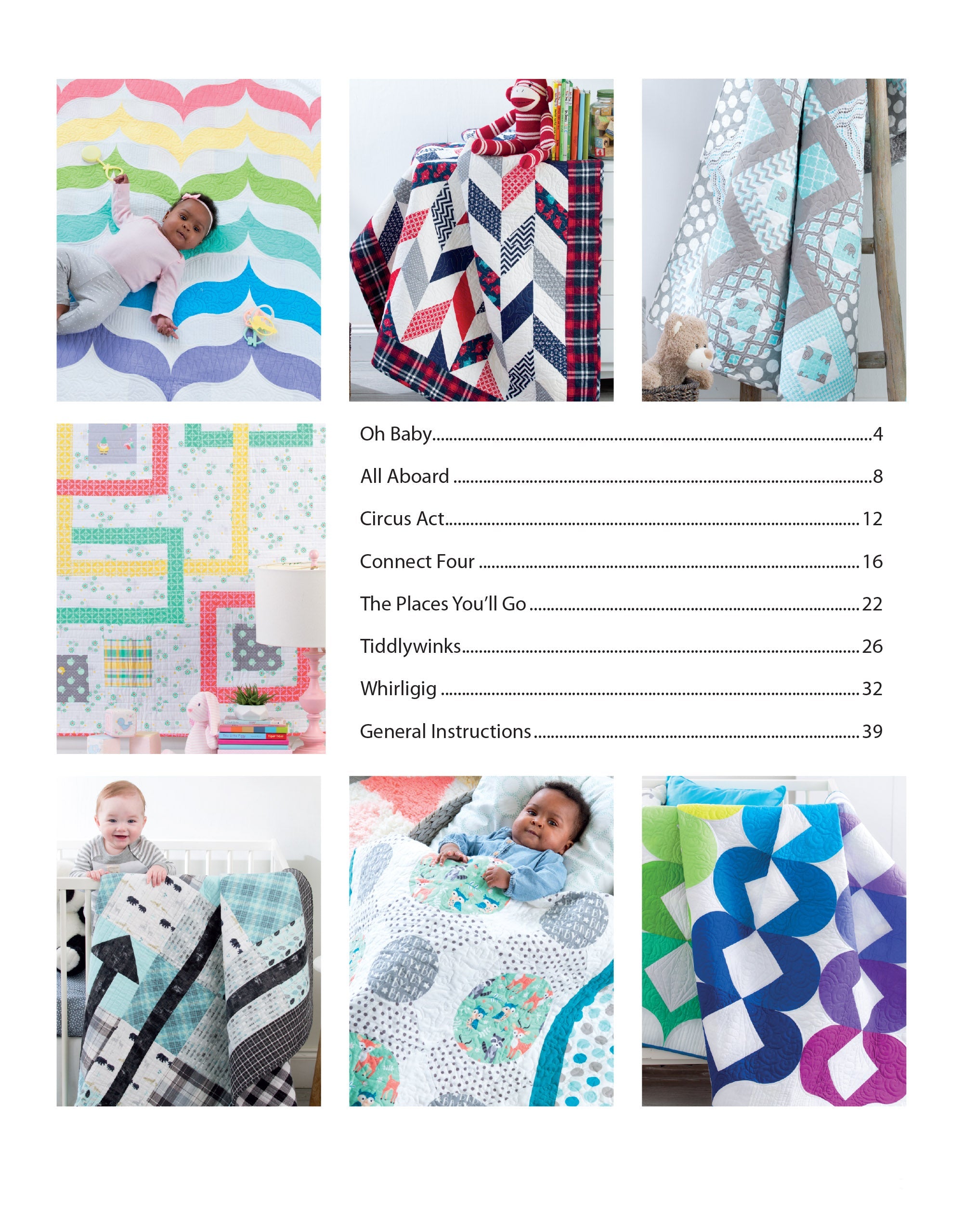 Baby Quilts—7 Modern Designs to Make Great Gifts Plus Bonus Online Projects