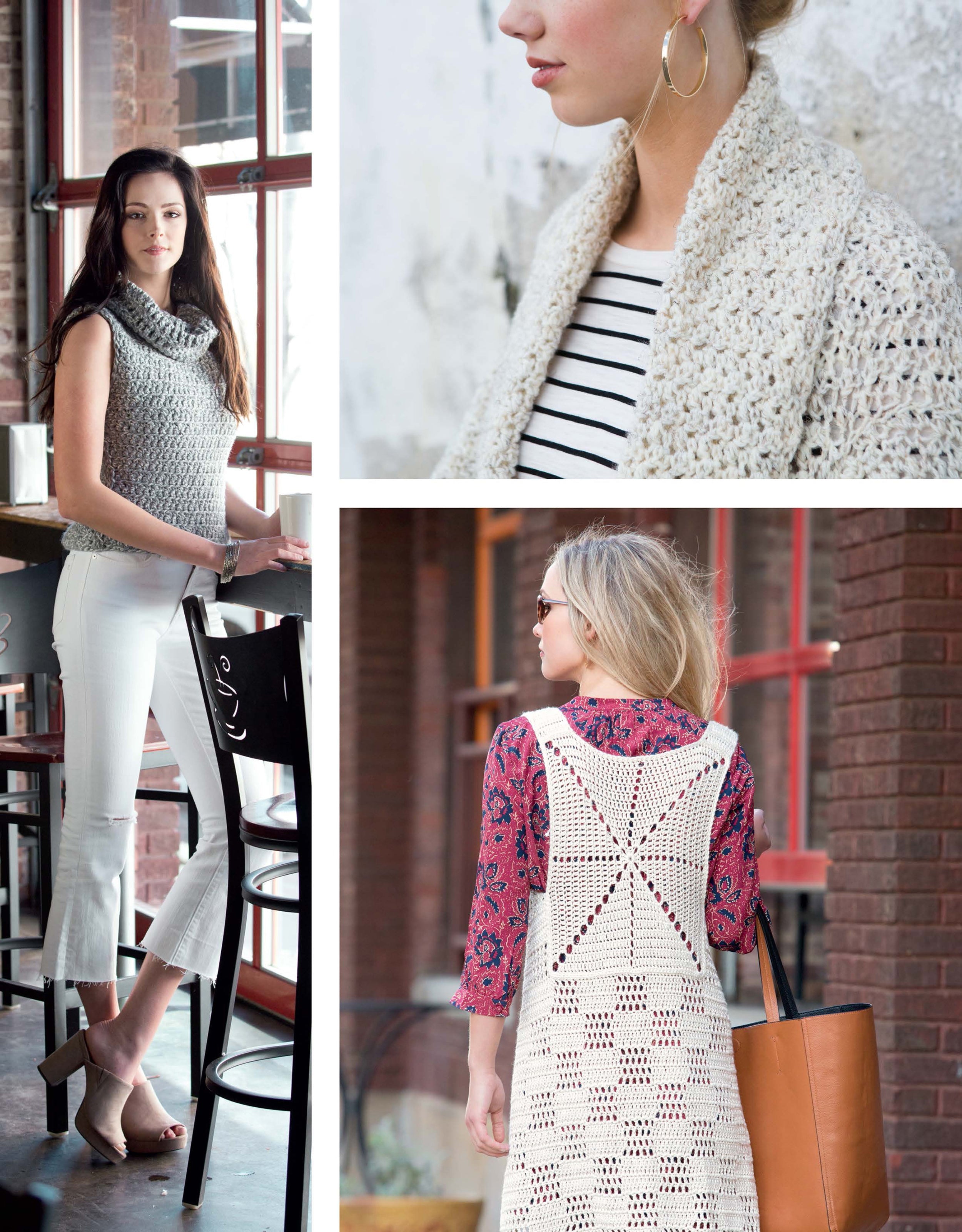Back In Style—Crochet 30 Made Modern Sweaters, Vests, Bags, Ponchos & More