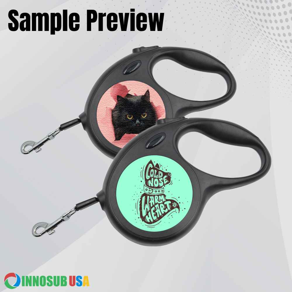Sublimation Blank Pet Leash Retractable by INNOSUB USA