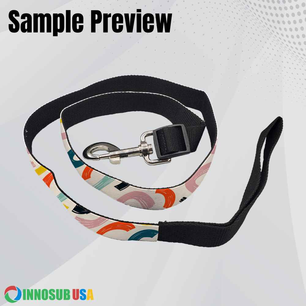 Sublimation Blank Pet Dog Leash Polyester 4 Feet by INNOSUB USA