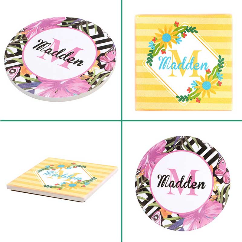 Sublimation Sandstone Coaster Blanks | Bar Coaster Blank by INNOSUB USA