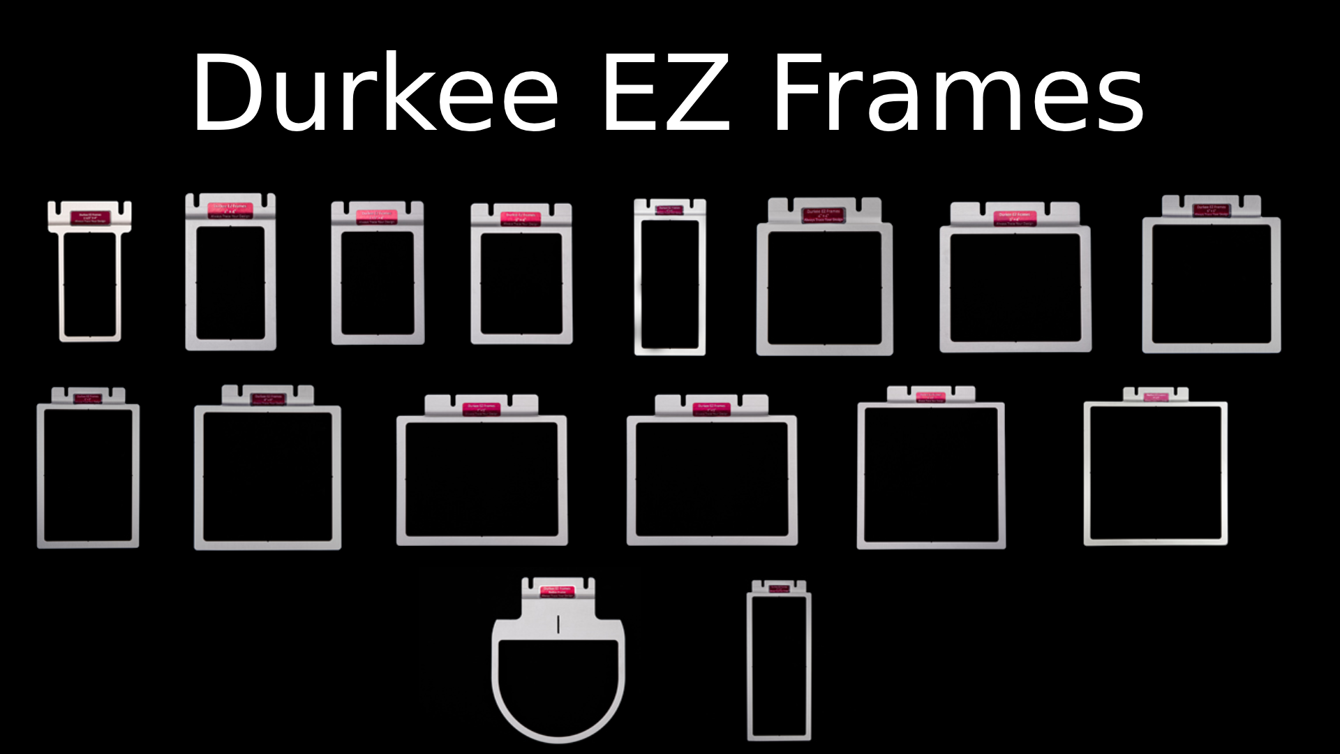 Durkee EZ Frames (Multi-Needle)