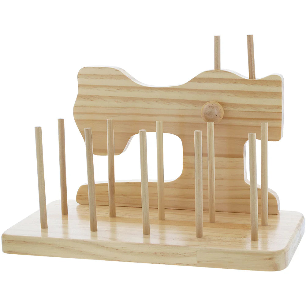 Wooden Spool Organizer (10 Spools) # P60692