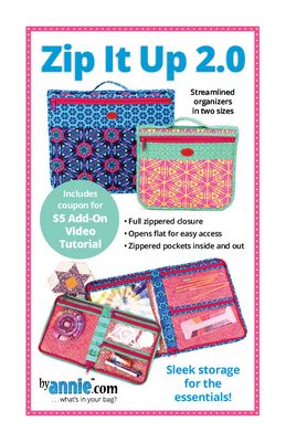 Zip It Up 2.0 Sewing Pattern