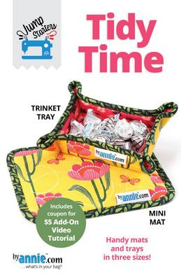 Tidy Time (Jump Starters) Sewing Pattern