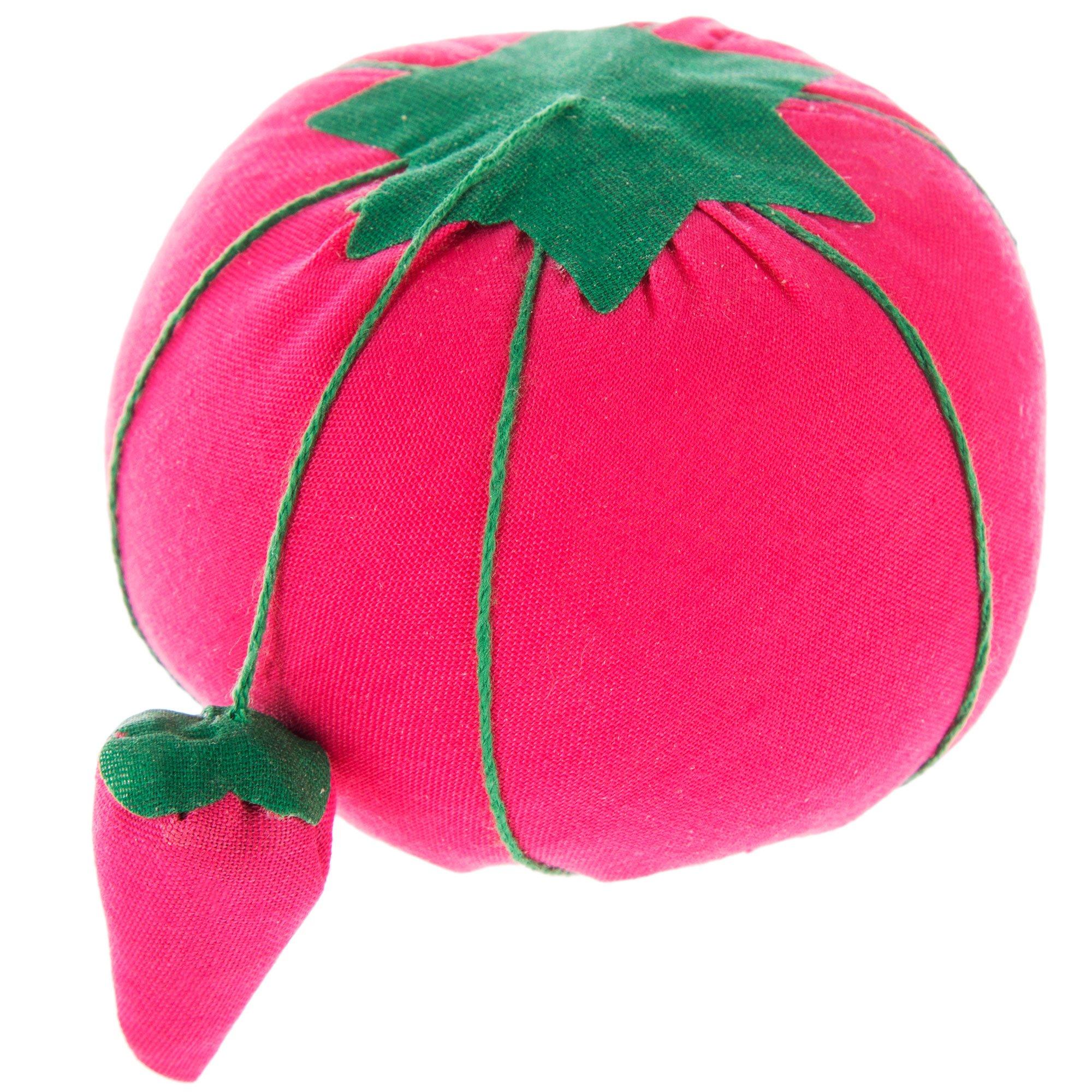 Pin cushion Tomato w/ Strawberry Emery