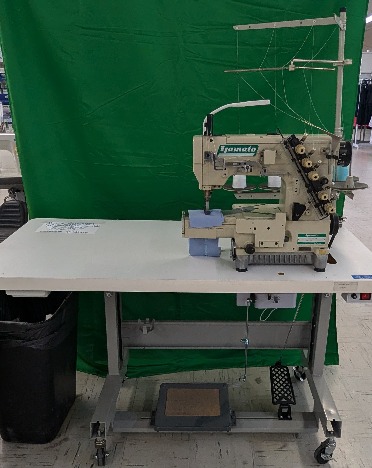 Preowned Yamato VC2700 Cylinder Bed Coverstitch