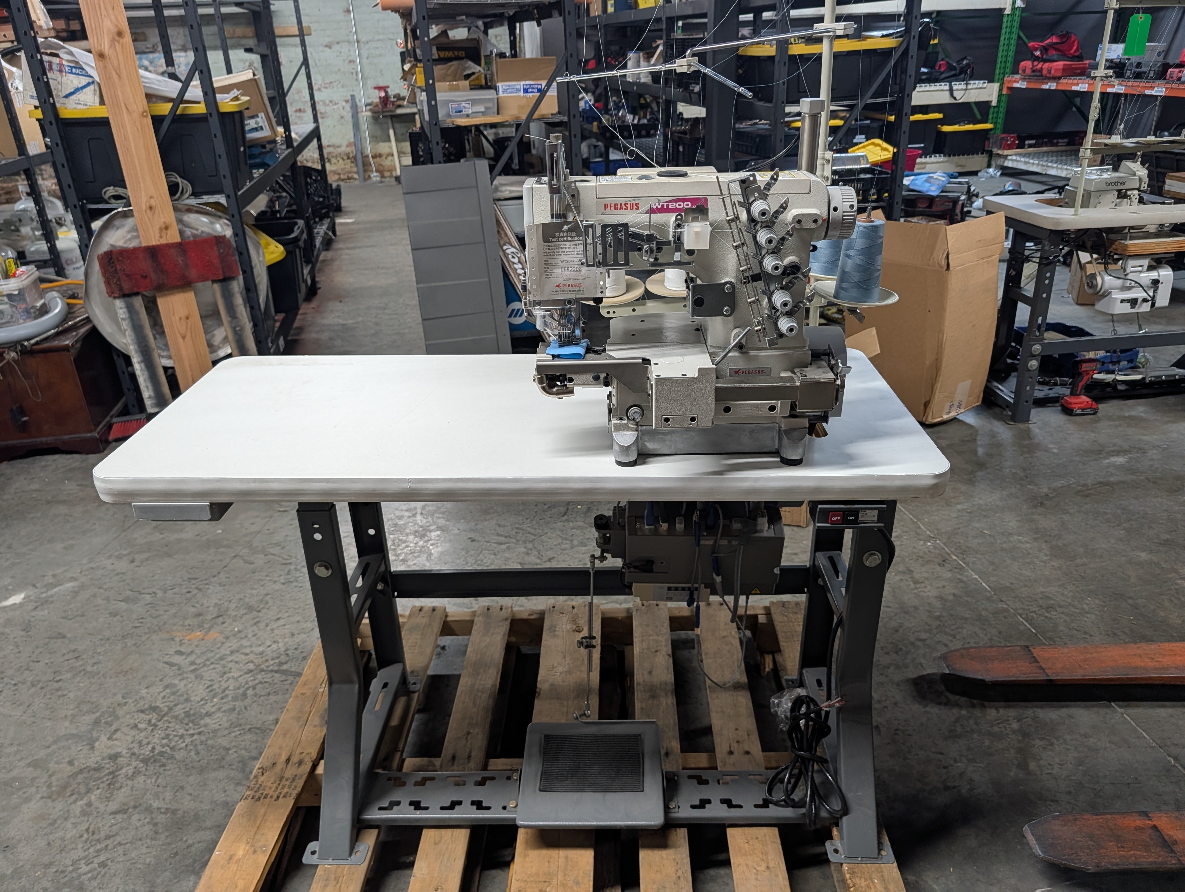 Pegasus WT264P-35B Fully Auto Industrial Sewing Machine