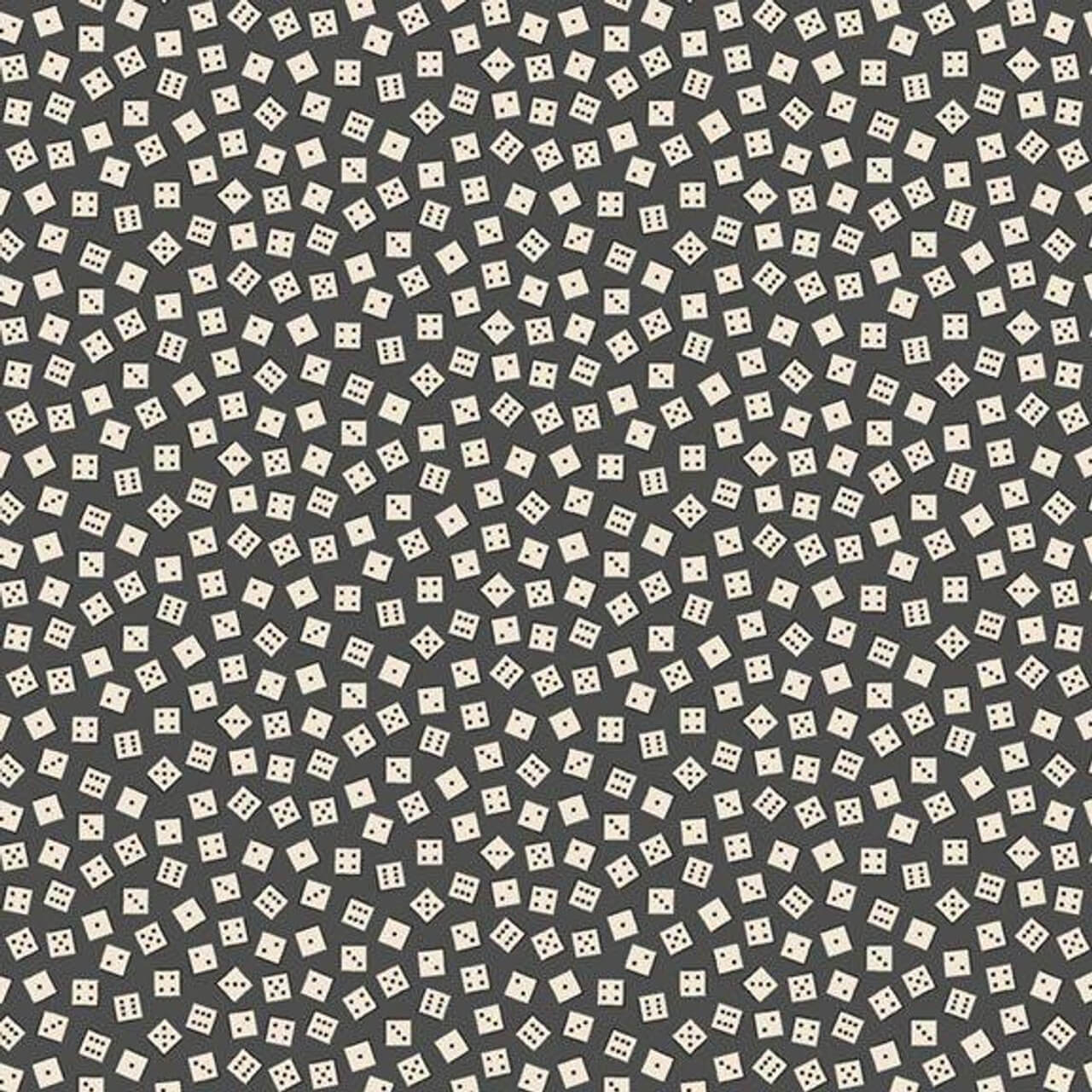Full House - Tossed Dice - Charcoal