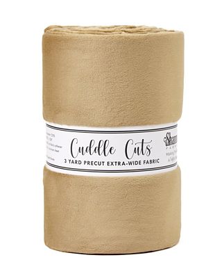 Solid Cuddle Wideback 3 Yard Cut - Cappuccino