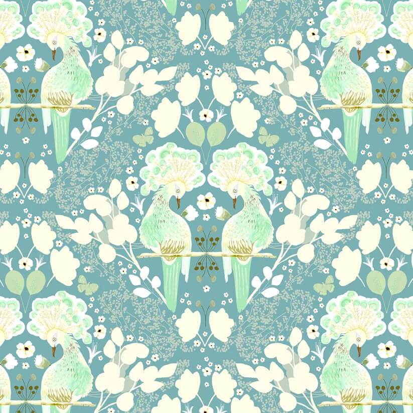 Serenity Blooms - First Kiss - Blue