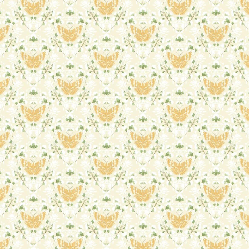 Serenity Blooms - Sacred Flight - Yellow