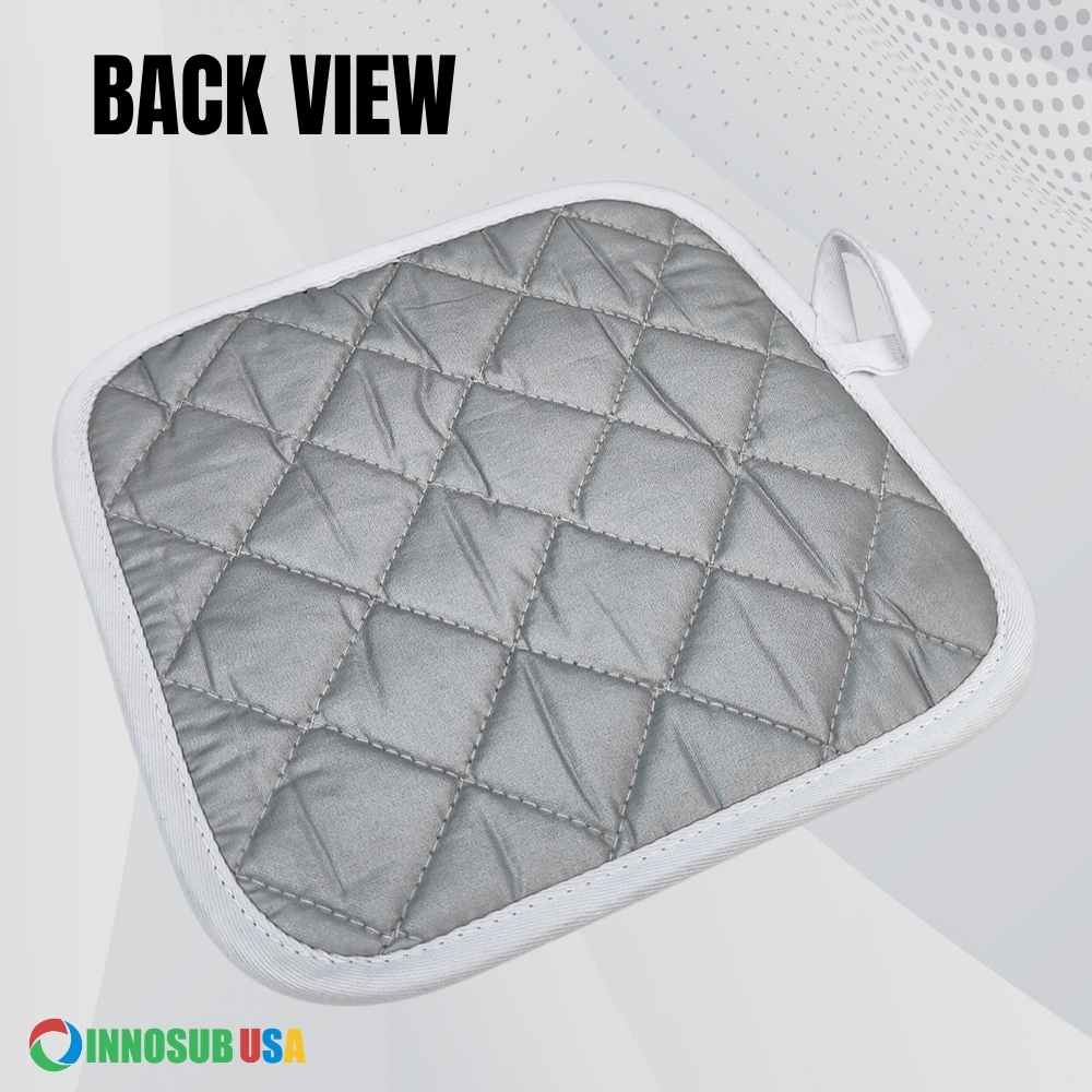 Sublimation Blanks Linen Pot Holder 8x8" | Oven Mitt - Kitchen Oven Hot Pads in Style