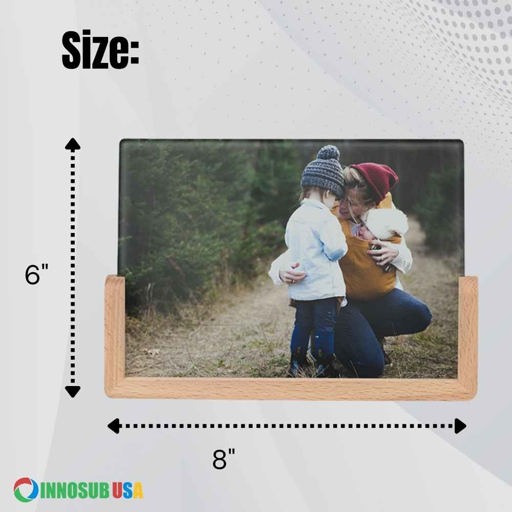 Sublimation Photo Panel Wood Base Vertical and Horizontal