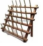 33 Spool Thread Wooden Rack for Large Spools