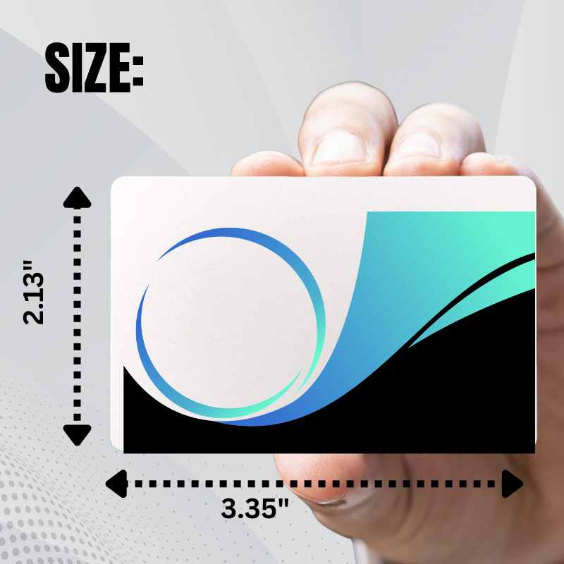 Sublimation Blanks Aluminum Business Card-Sublimation Business Cards Double Sided White