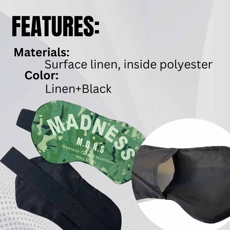Sublimation Blanks Eye Mask – DIY Custom Sleep Masks from INNOSUB
