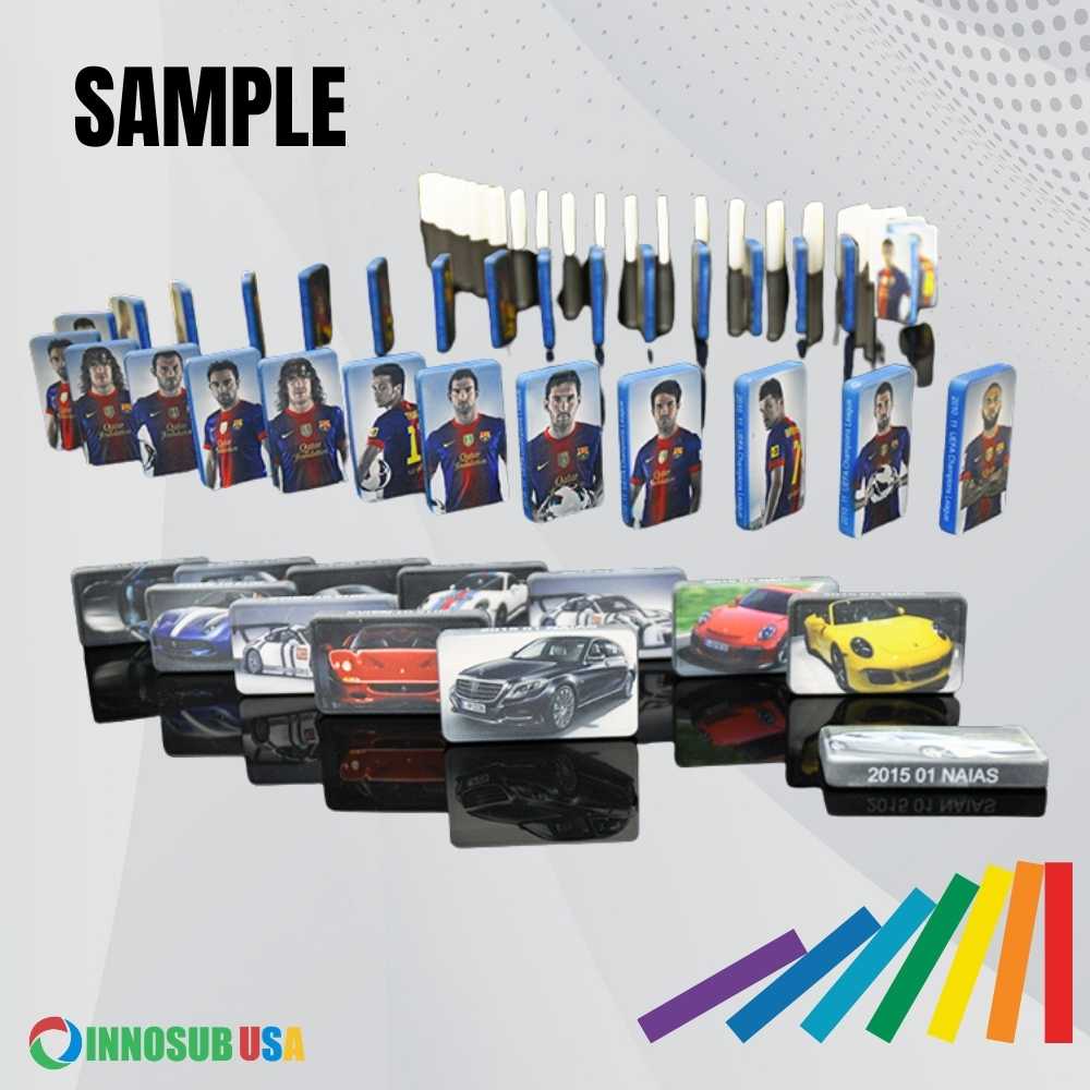 Sublimation Blanks Dominoes - Polymer Domino Game Set