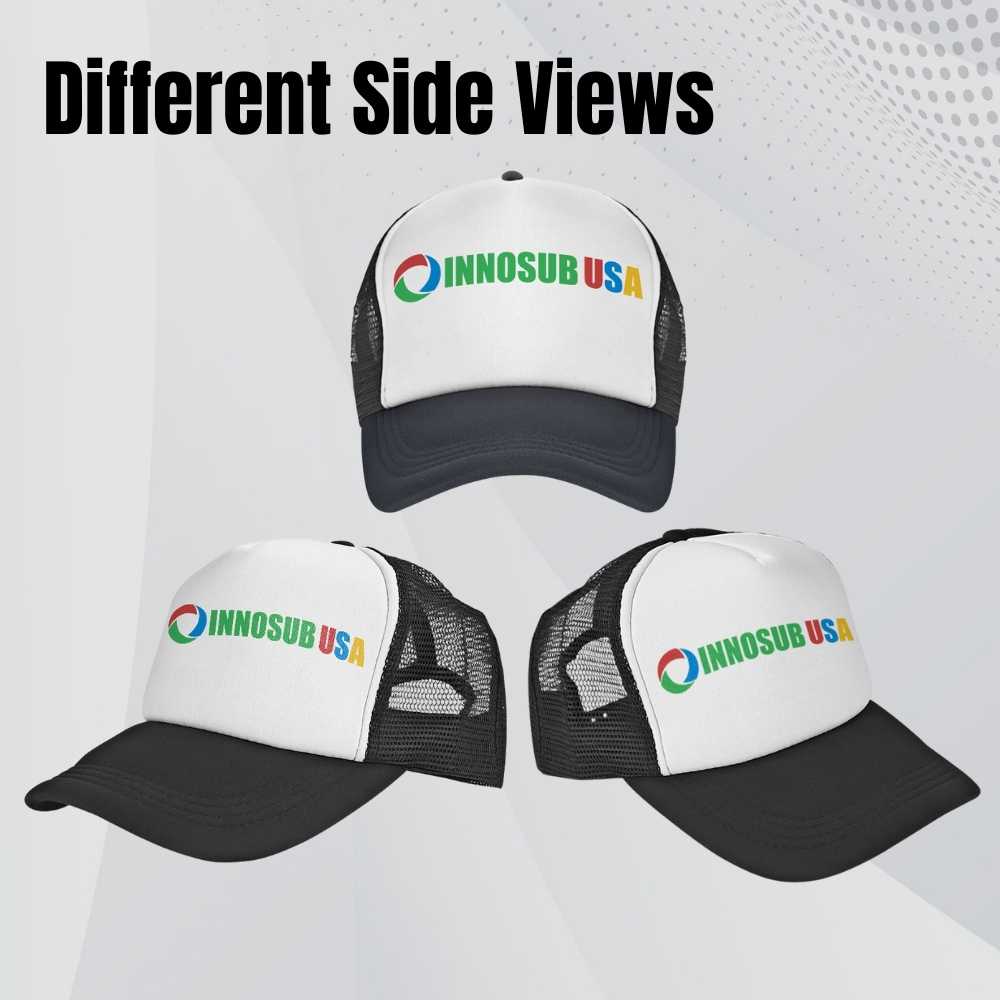 Sublimation Mesh Hat - Black