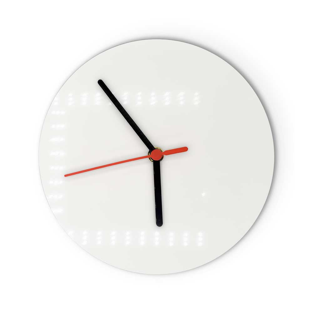 Sublimation MDF Wall Clock Blanks |Manually  WallClock | 8 inch | 12" | by INNOSUB USA