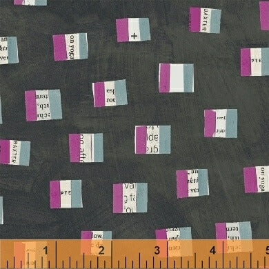 Wonder - French Flags - Charcoal (3-Yard Pack)