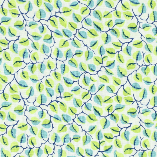 Climbing Leaves - Green/Teal