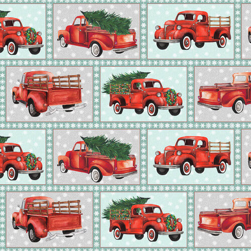 Wintry Mix - Red Trucks - Mint
